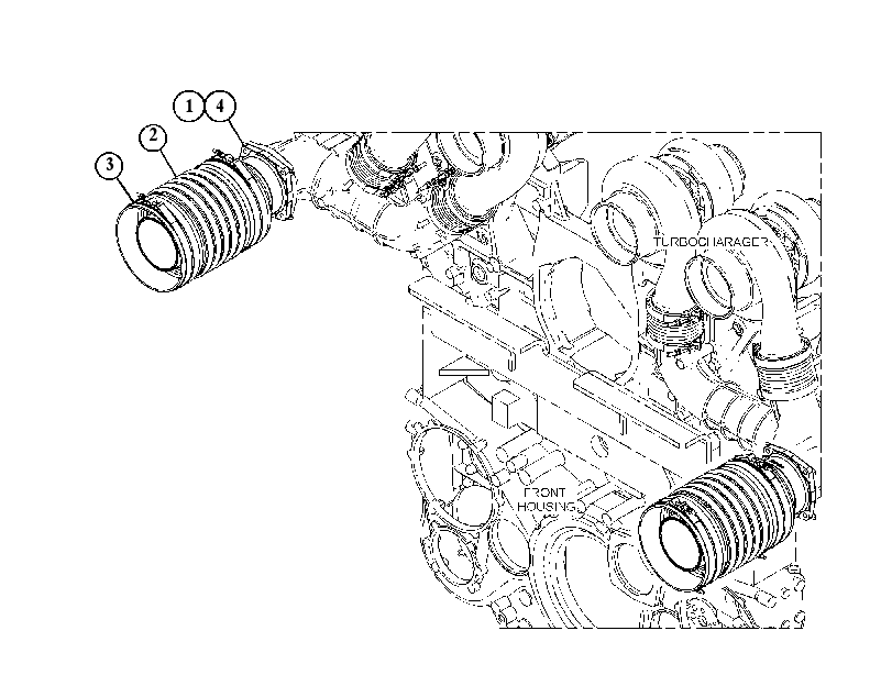 ADAPTER GP-AIR INLET 4652934 CAT