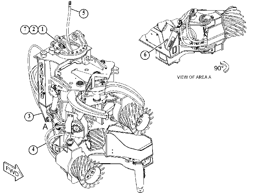 HEAD AR-HARVESTER 4501200 CAT