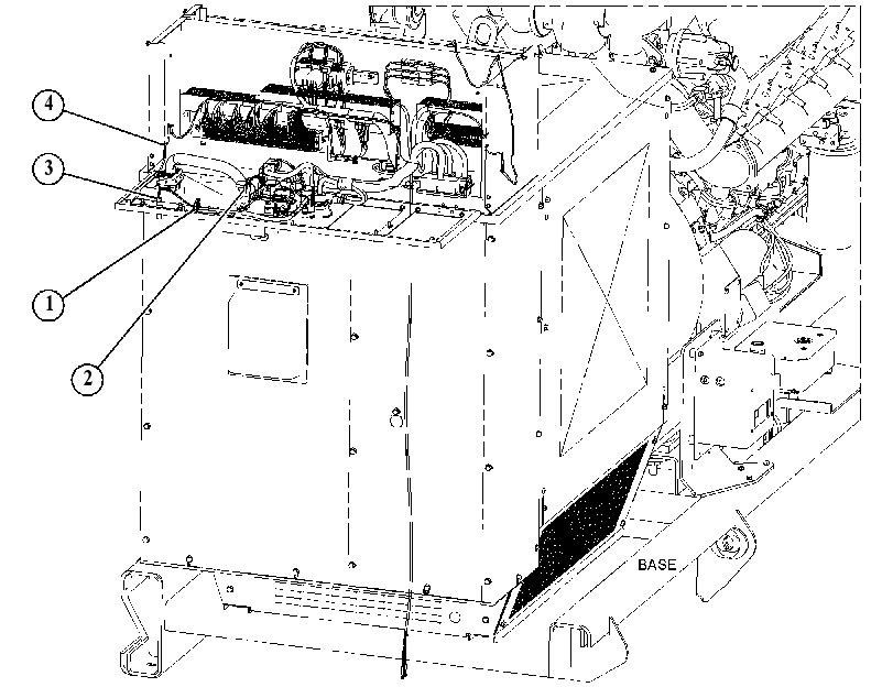 Проводка панели 4778826 CAT