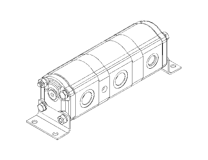 PUMP & MOTOR GP-REAR AXLE LUBE 3431922 CAT