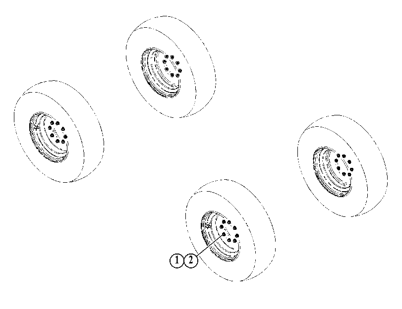 MOUNTING GP-WHEEL 2416052 CAT