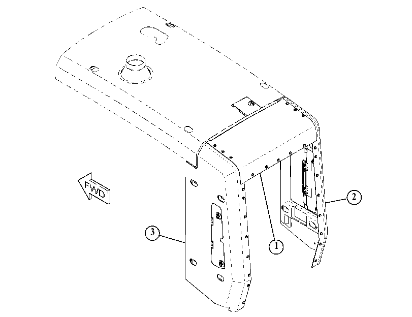 COWLING GP 4167821 CAT