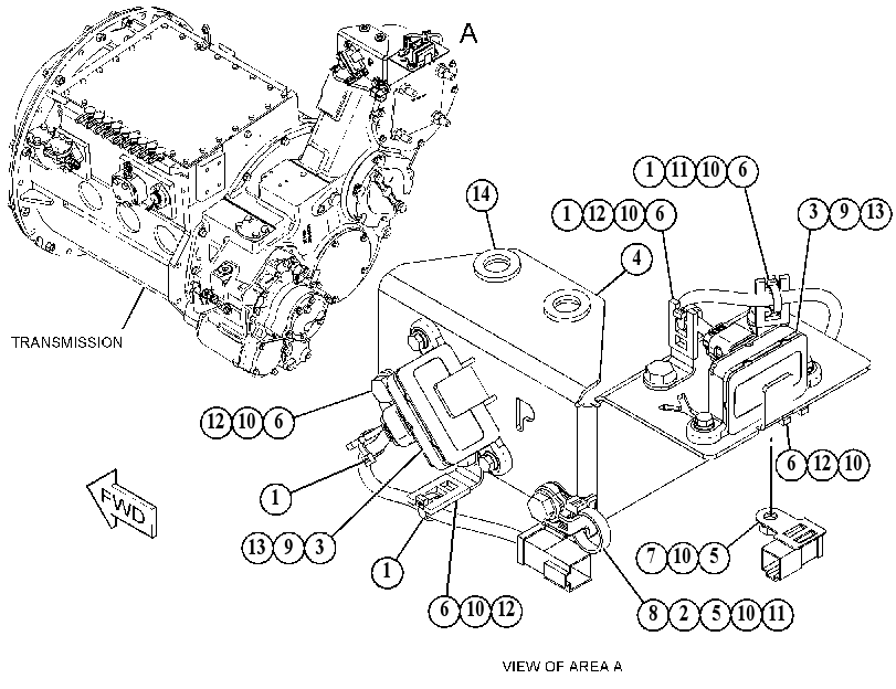 SENSOR & MTG GP-GRADE 4750292 CAT