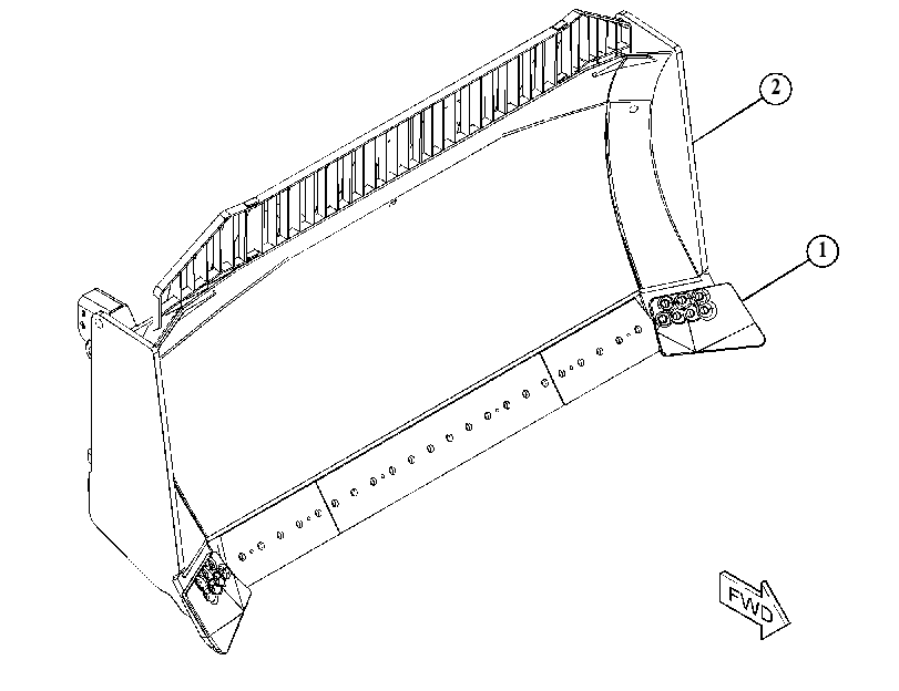 BLADE & EDGE GP-SEMI-UNIVERSAL 4918134 CAT