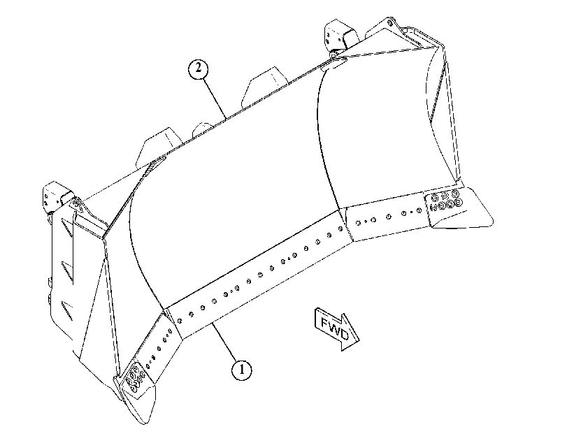 BLADE & EDGE GP-UNIVERSAL 4918133 CAT