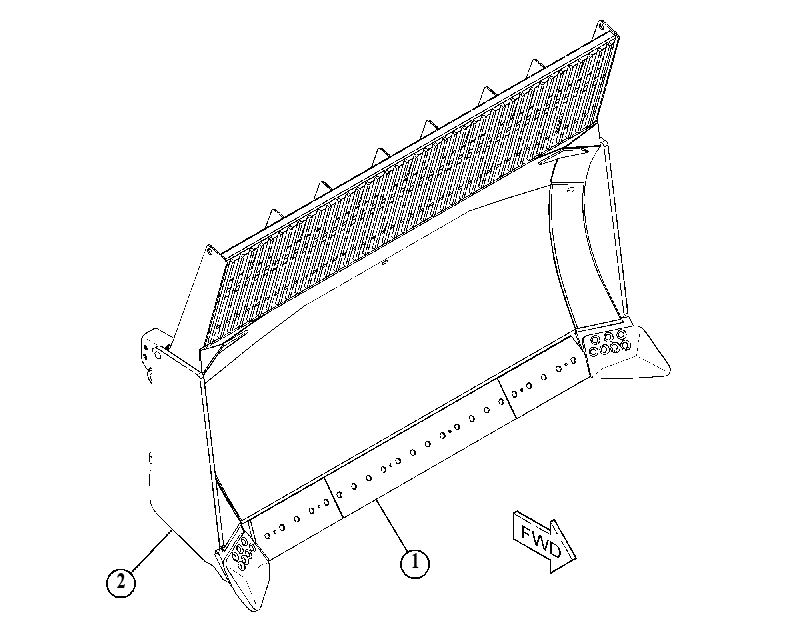 BLADE & EDGE GP-SEMI-UNIVERSAL 4918136 CAT