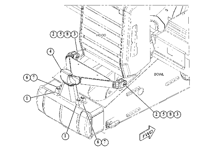 HOOK GP-PUSH-PULL 4185200 CAT