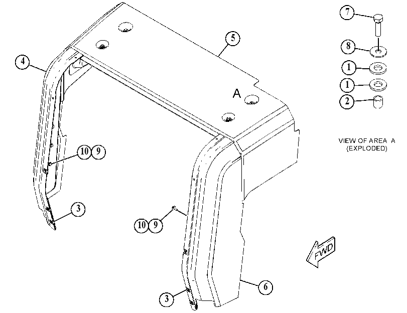 COWLING GP 4773383 CAT