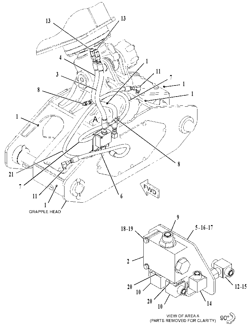 LINES GP-GRAPPLE 4239540 CAT