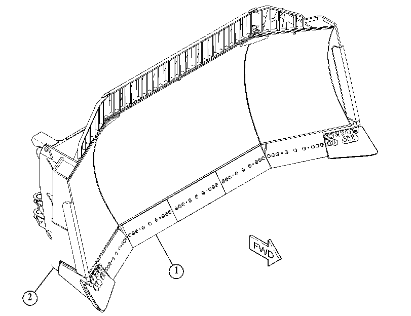 BLADE & EDGE GP-UNIVERSAL 4918146 CAT