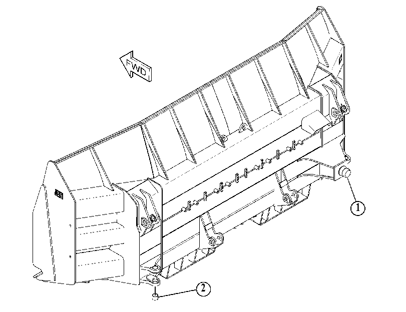 BLADE AS-UNIVERSAL 4609714 CAT