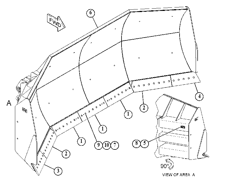 BLADE GP-UNIVERSAL 4590210 CAT