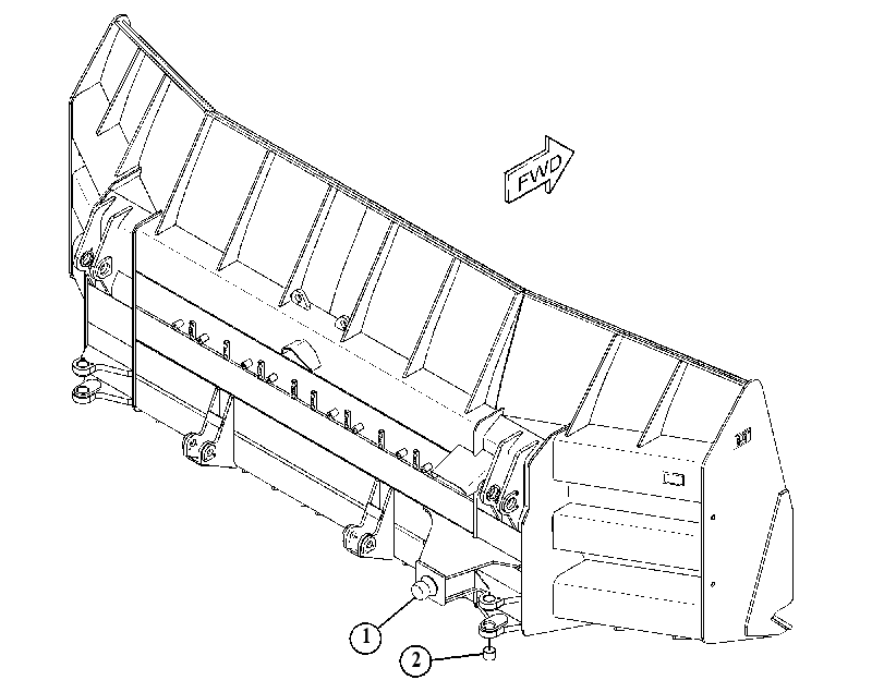 BLADE AS-UNIVERSAL 4592112 CAT