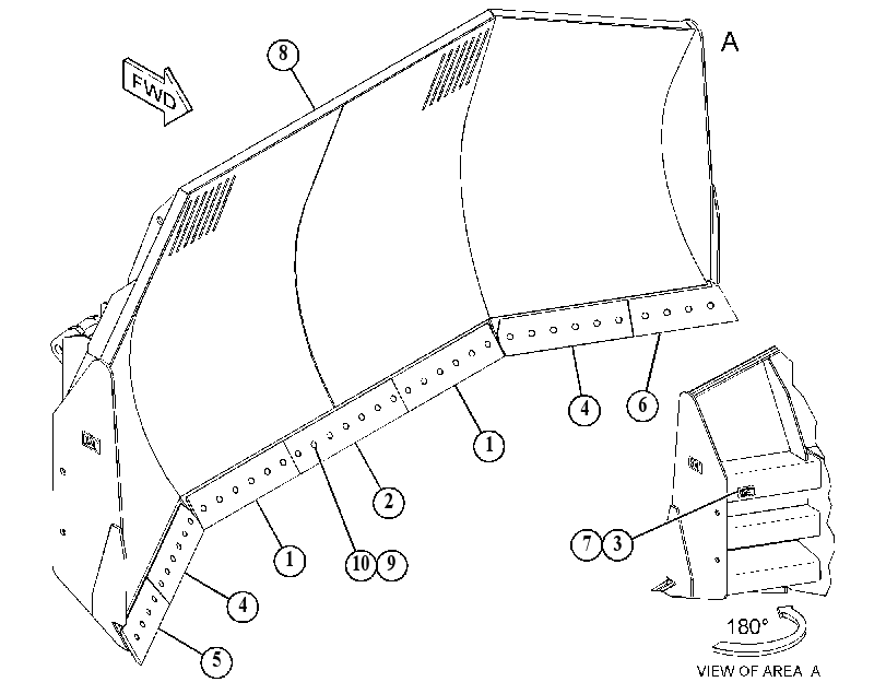 BLADE GP-UNIVERSAL 4824090 CAT