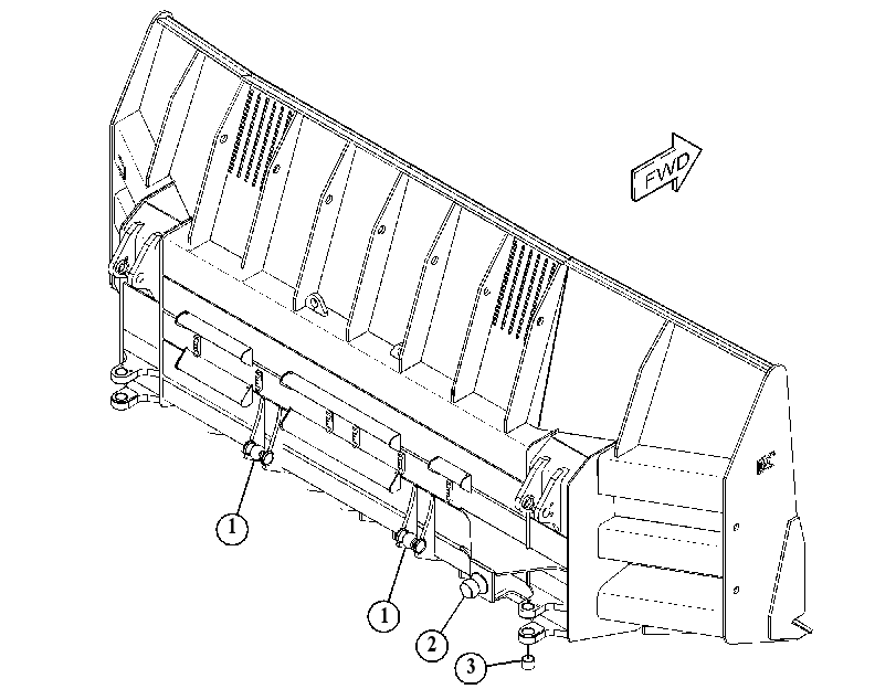 BLADE AS-UNIVERSAL 4832283 CAT