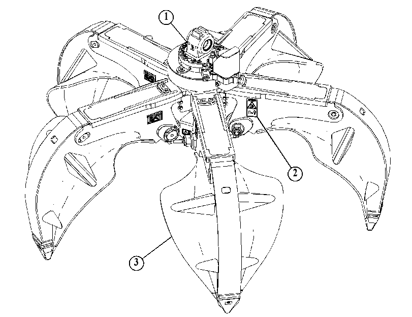 GRAPPLE AR-ORANGE PEEL 4737064 CAT