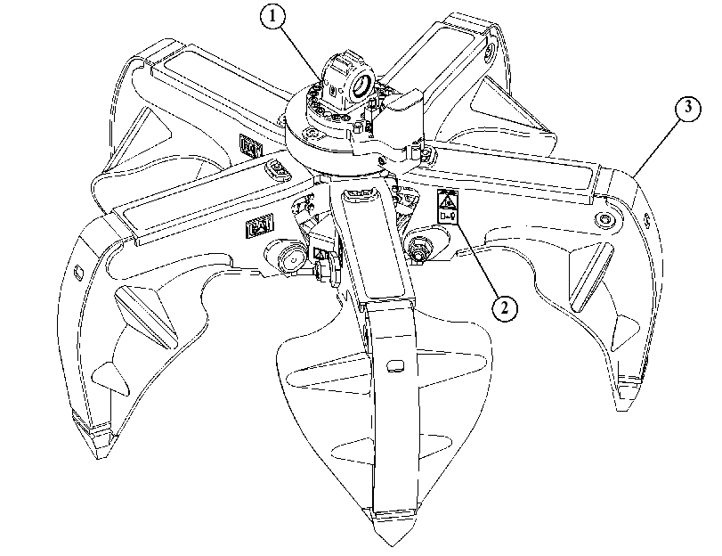 GRAPPLE AR-ORANGE PEEL 4737062 CAT