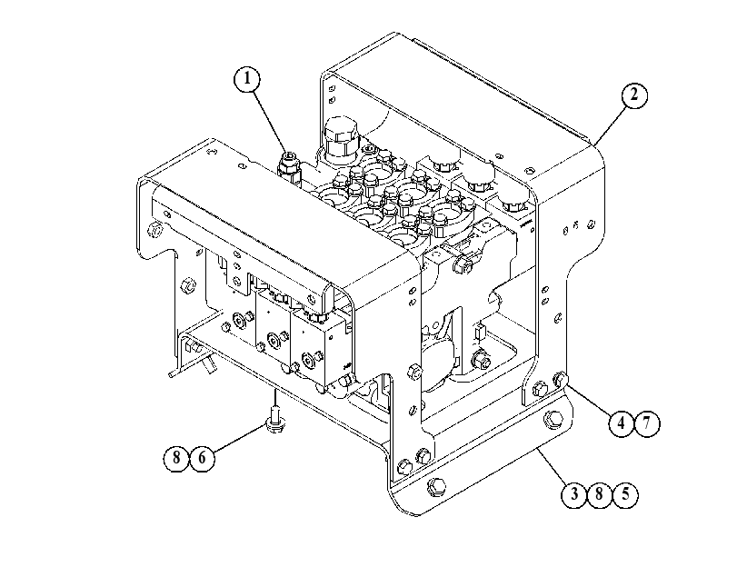 VALVE & MTG GP-BANK 3741725 CAT