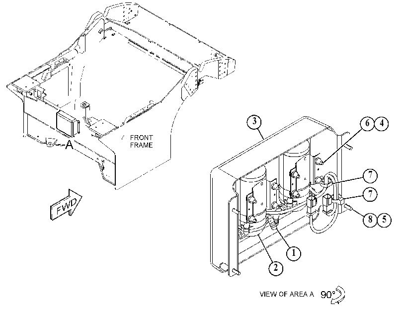 PUMP GP-WATER SPRAY 4322343 CAT