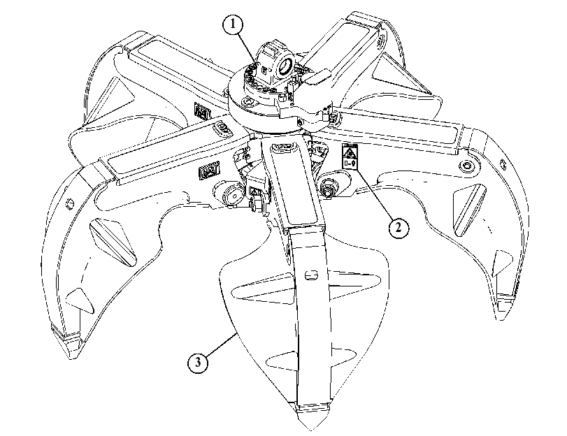 GRAPPLE AR-ORANGE PEEL 4737063 CAT