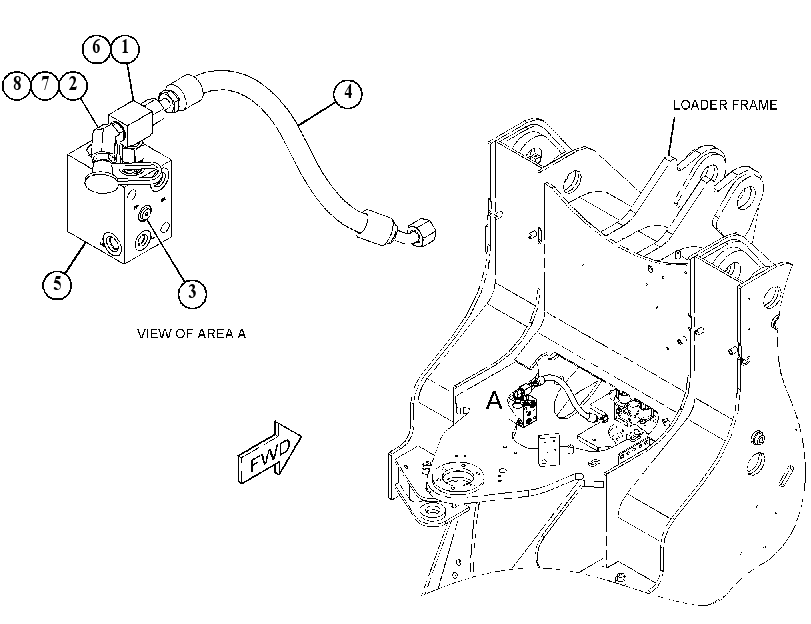 MANIFOLD GP-HYDRAULIC 4367013 CAT