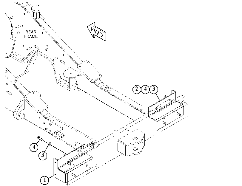 PLATE GP-MOUNTING 4565848 CAT