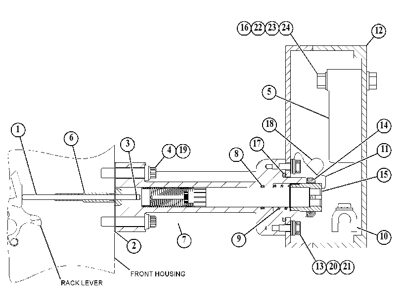 CONTROL & HOUSING GP-GOVERNOR 4P3783 CAT
