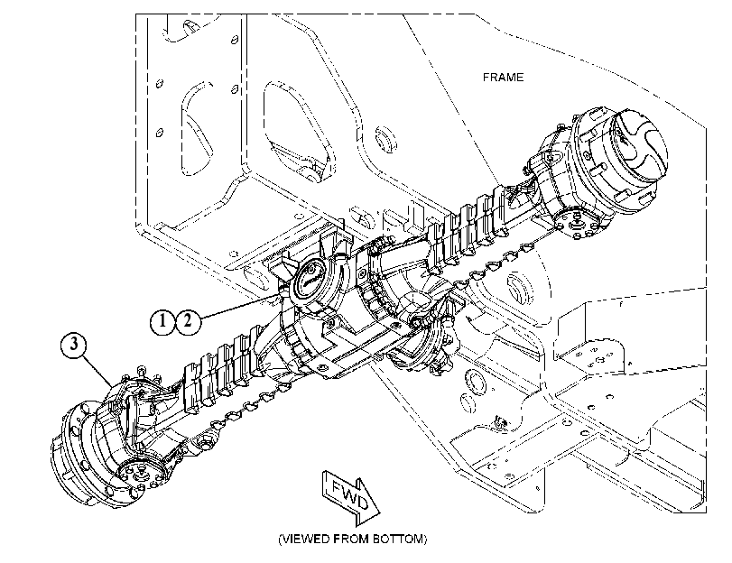 AXLE & MOUNTING GP 4997309 CAT