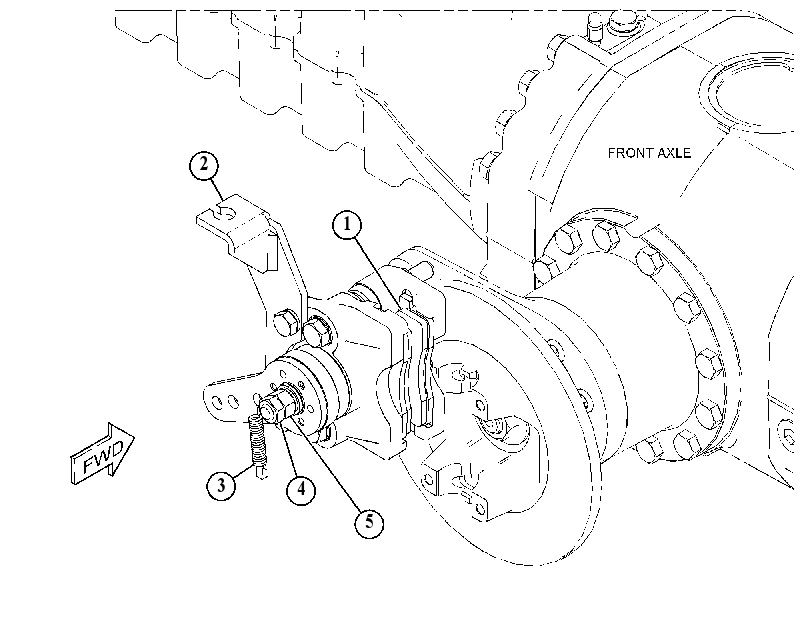 BRAKE GP-CALIPER 4624736 CAT