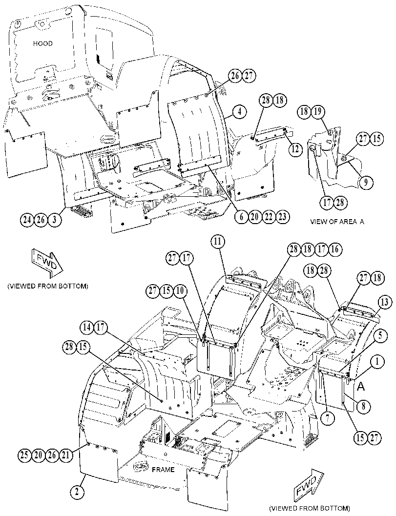 KIT-FENDER 3745867 CAT