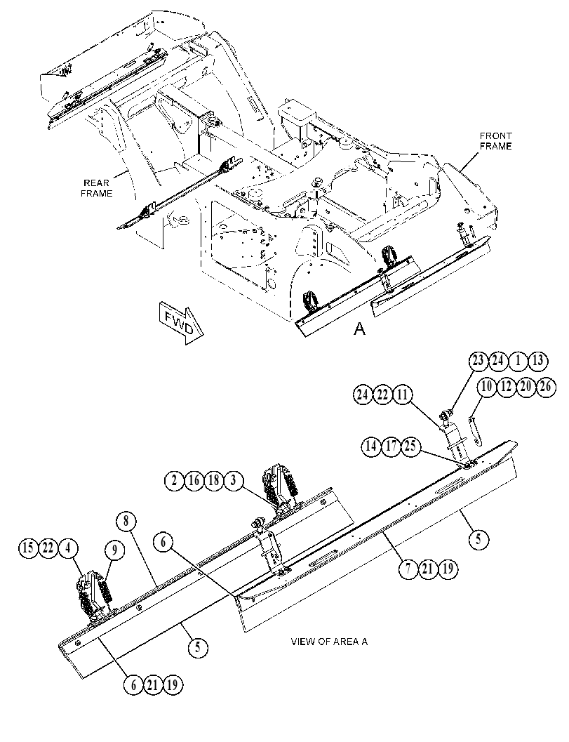 SCRAPER GP-DRUM 4917480 CAT
