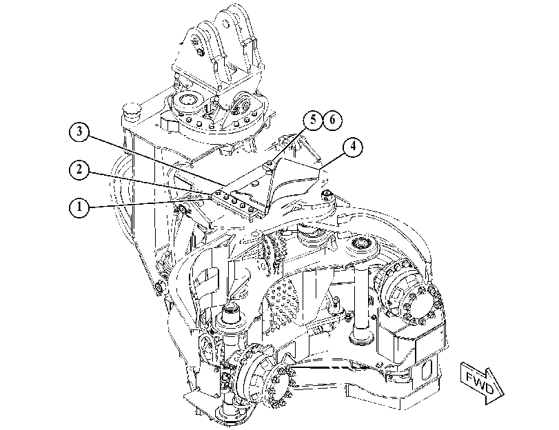 KNIFE AS-DELIMBING 4857077 CAT