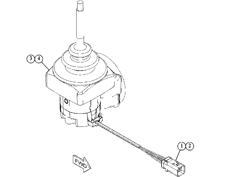 BASE AS-JOYSTICK 4551853 CAT