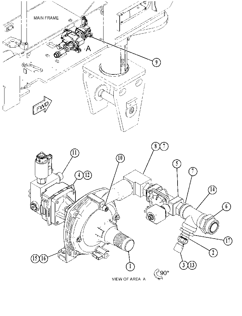 PUMP GP-WATER SPRAY 3741357 CAT