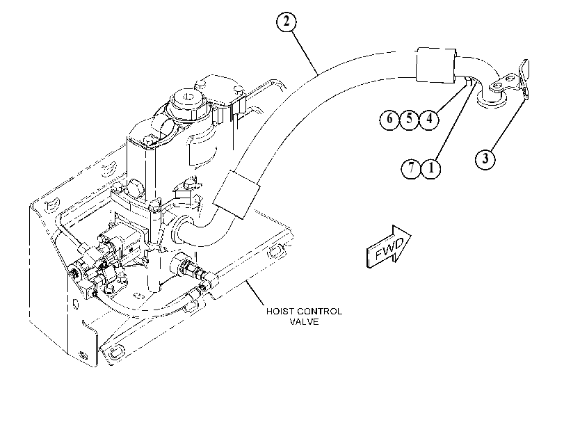 LINES GP-HYDRAULIC PUMP 4724356 CAT