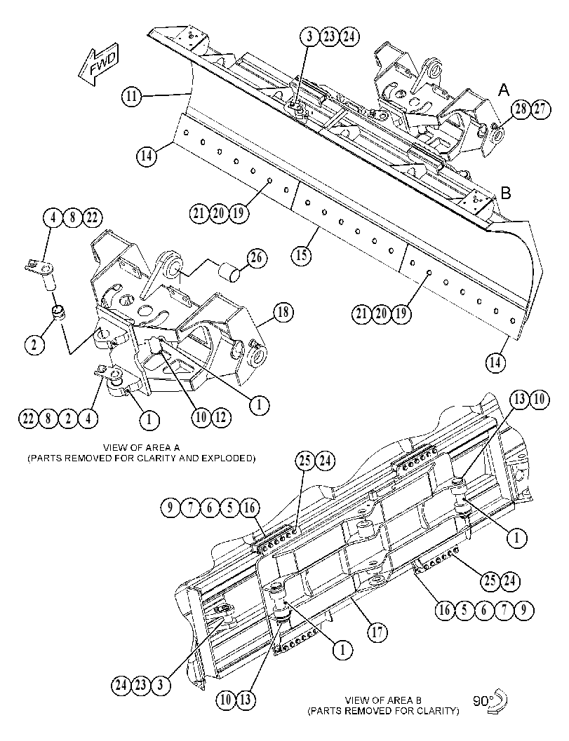 BLADE GP-SNOW 4398322 CAT