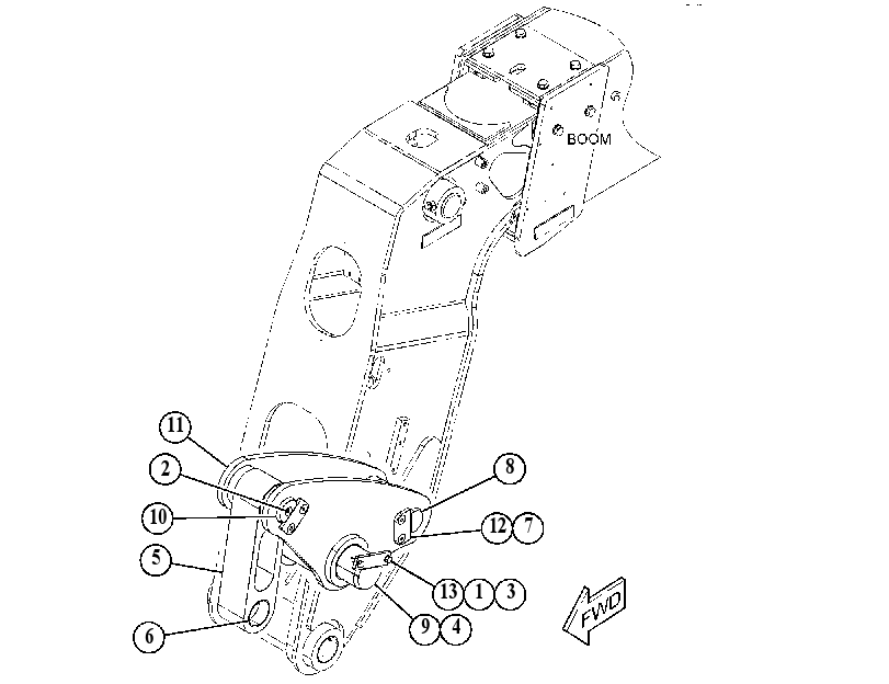 LEVER GP-TILT 4950069 CAT