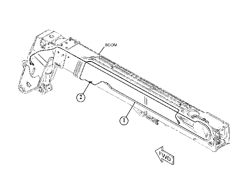 WIRING GP-BOOM 4922122 CAT