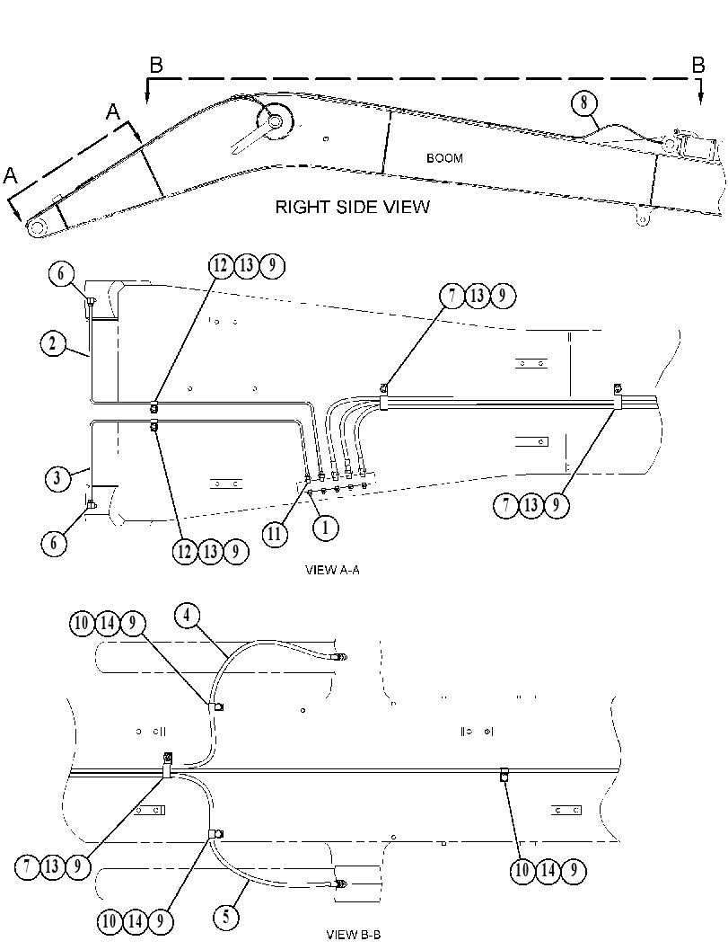 Трубопроводы смазки 4835067 CAT