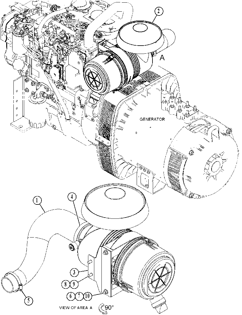 FILTER GP-AIR 4954822 CAT