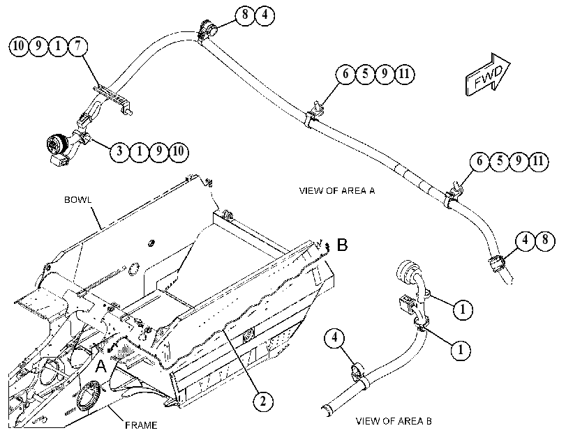 WIRING GP-SCRAPER 3748935 CAT