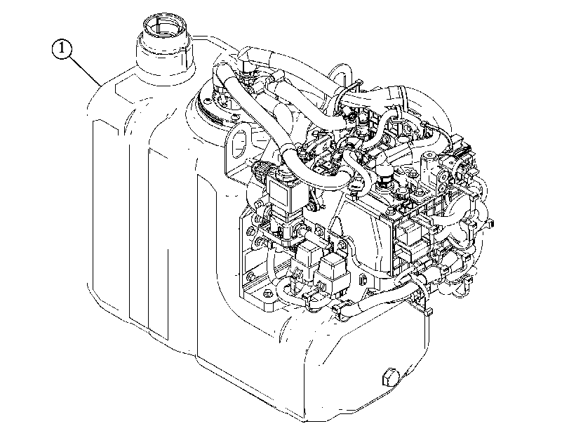 Модуль AdBlue (компоновка) 3996072 CAT