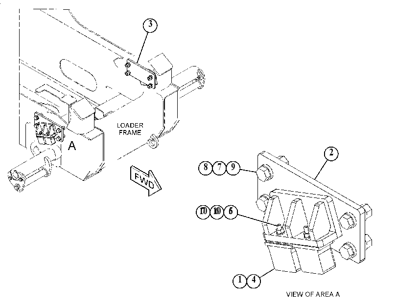 BUMPER GP 4546025 CAT