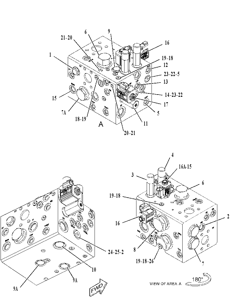VALVE GP-COMBINATION 4371480 CAT