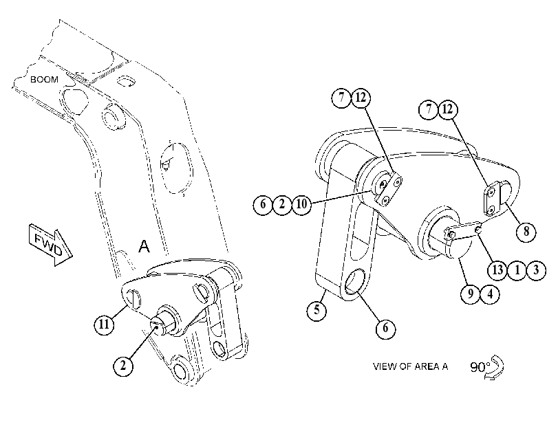 LEVER GP-TILT 4990269 CAT