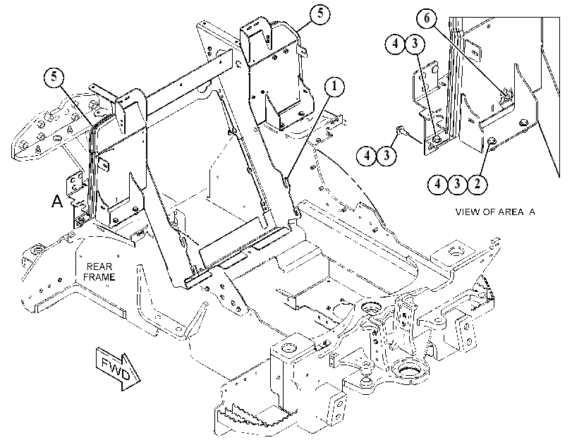 PLATE GP-FIREWALL 4379026 CAT