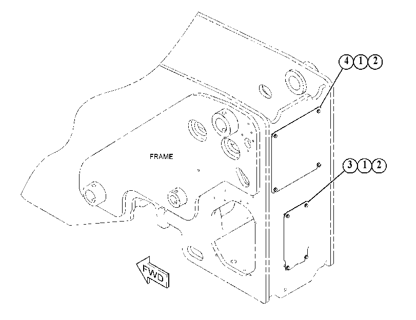 PLATE & MTG GP 5017473 CAT