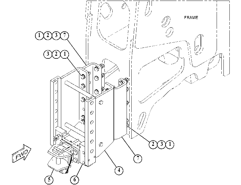 HITCH GP 3412272 CAT