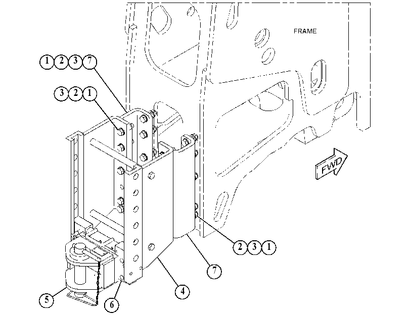HITCH GP 3412273 CAT