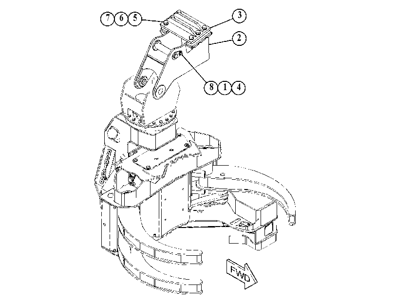 ADAPTER GP-WORK TOOL 4682476 CAT